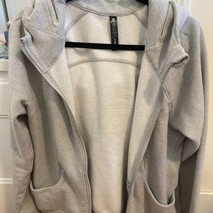 90 Degree Grey Zip Up